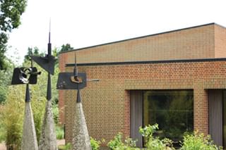 Have you been to see our special #AldeFest archive exhibition 'Britten & Song'? You will find our Archive building just beyond the croquet lawn, filled with wonderful material and our brilliant Archive team. Do make sure you stop by when you visit!﻿ ﻿ ﻿ ﻿ ﻿ .﻿ .﻿ .﻿ #TheRedHouse #BrittenOfficial #BrittenPears #archive #archivebuilding #sculpture #exhibition #culture #history #localhistory #aldeburgh #aldeburghfestival #suffolk #suffolkcoast #instapic #instadaily #instagood #travelpic #travelgood #travelgram #picoftheday #photooftheday