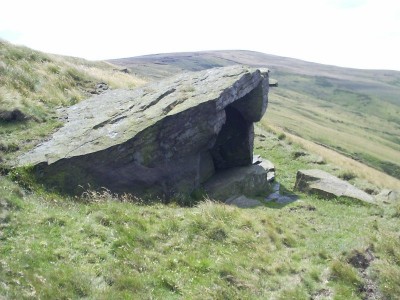 Thursbitch, Shining Tor in the distance