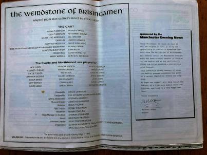 The Weirdstone of Brisingamen - a stage production