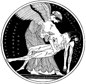 Aurora mourning the death of Memnon